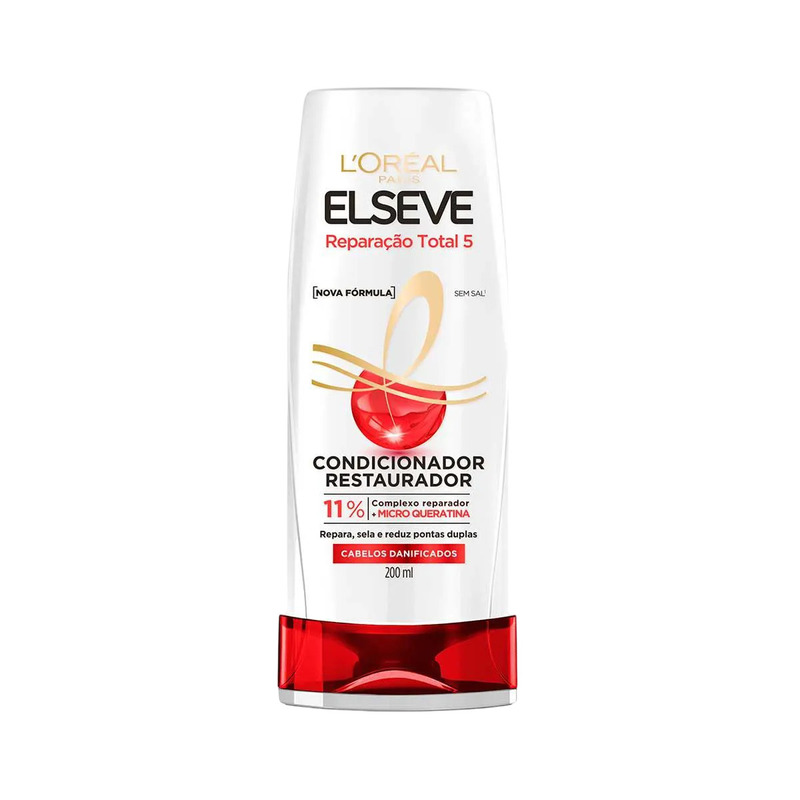 Condicionador L'Oréal Paris Elseve Reparação Total 5 200ml