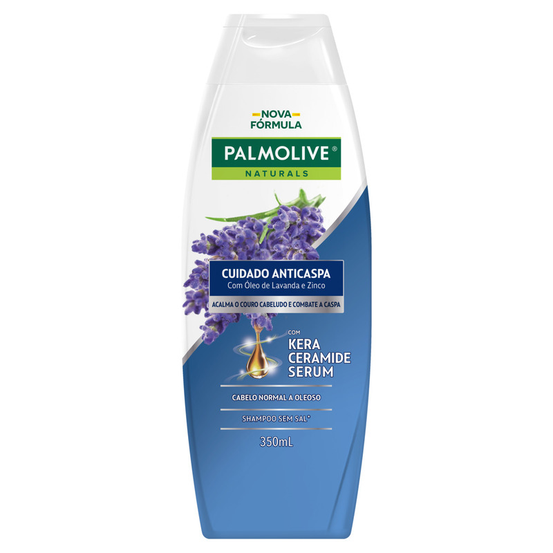 Shampoo Anticaspa Palmolive Naturals Frasco 350ml
