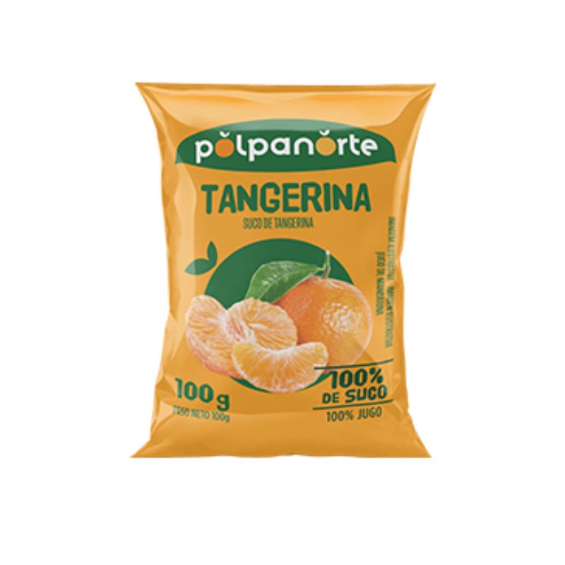 Polpa de Tangerina Polpa Norte 100g