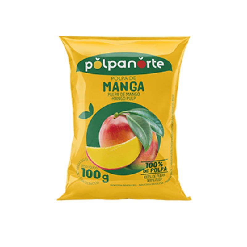 Polpa de Manga Polpa Norte 100g