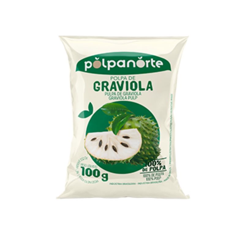 Polpa de Graviola Polpa Norte 100g