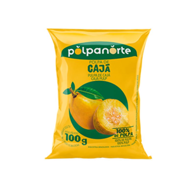 Polpa de Cajá Polpa Norte 100g