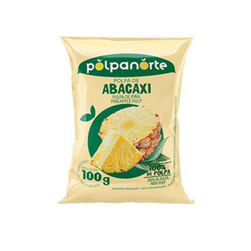 Polpa de Abacaxi Polpa Norte 100g