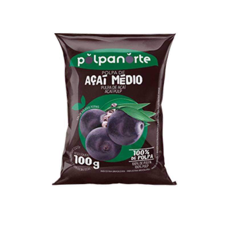 Polpa de Açaí Polpa Norte 100g