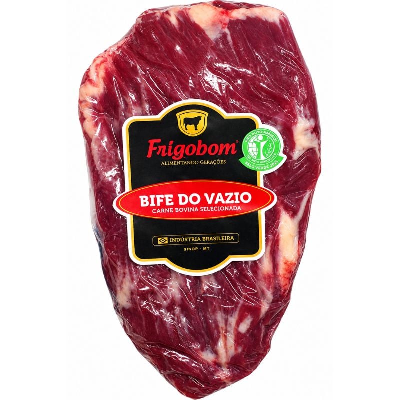 Bife do Vazio Bovino Frigobom vácuo KG