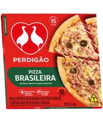 Pizza Perdigão Brasileira Congelado 400g