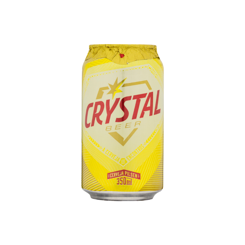 Cerveja Pilsen Crystal Lata 350ml