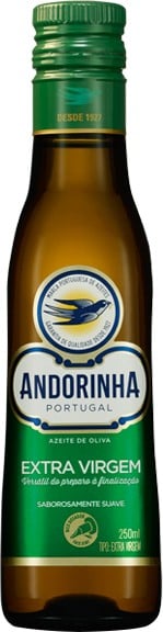 Azeite de Oliva Extra Virgem Português Andorinha Vidro 250ml