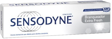 Creme Dental Branqueador Extra Fresh Sensodyne Caixa 50g