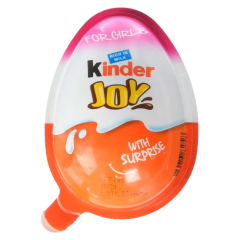 Ovo de Chocolate Kinder Joy para Meninas 20g