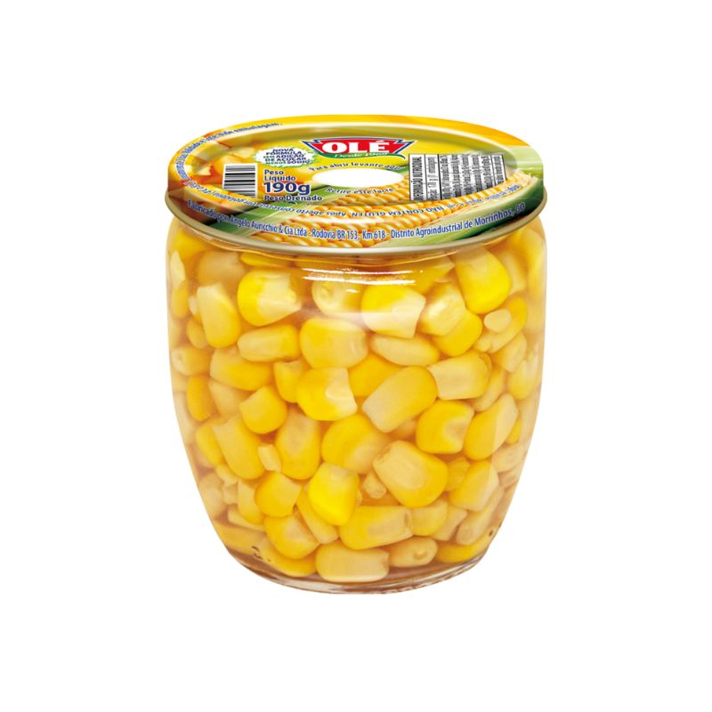 Milho Verde Olé vidro 120g