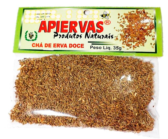 Chá Apiervas Erva Doce 35g