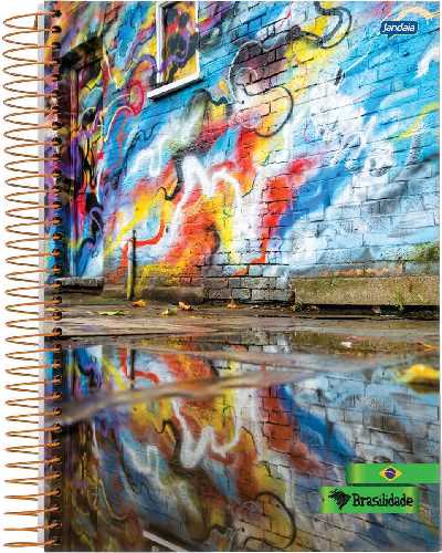 CADERNO JANDAIA ESR UNI CD BRASILID -1X1 10MTR