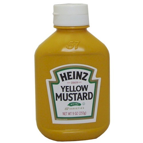 Mostarda Amarela Heinz Squeeze 255g
